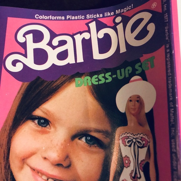 barbie colorforms vintage